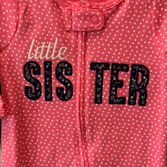 💝 Infant girls onesie! 3 Mths NWT 💝 - Picture 2 of 5